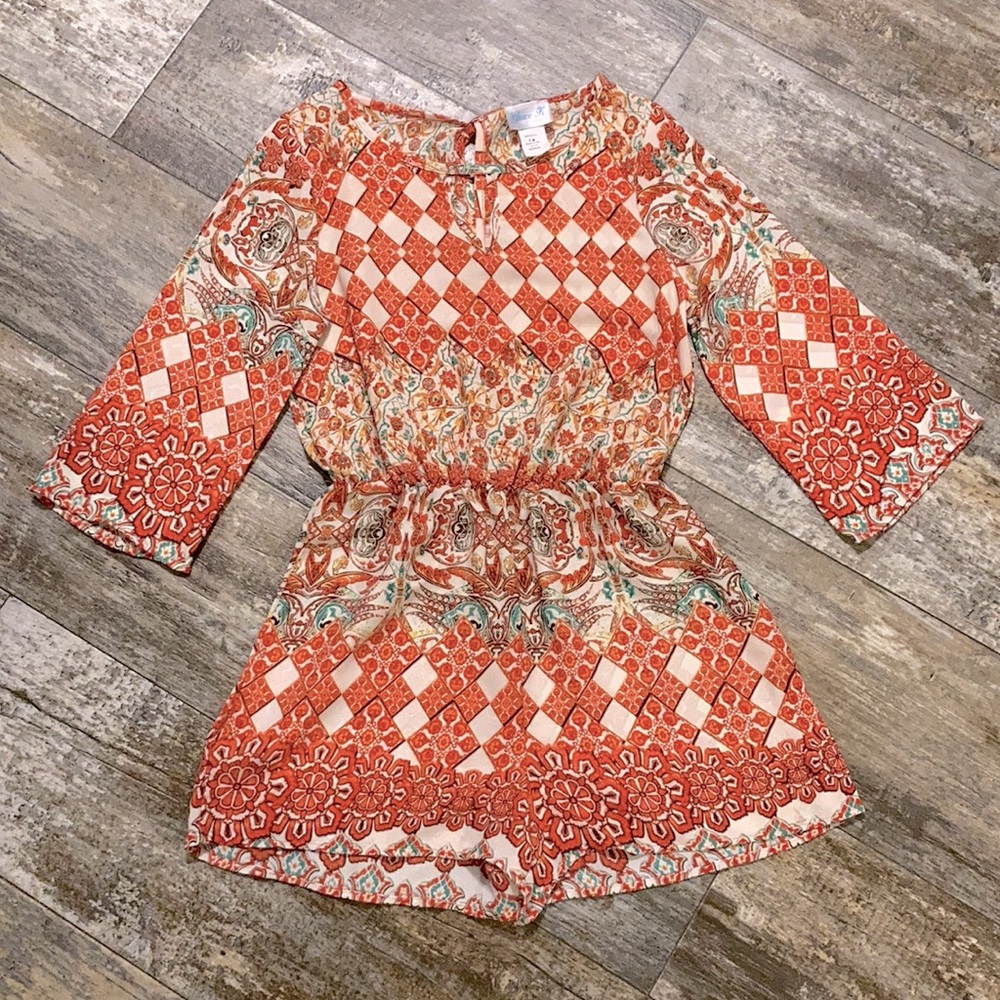 Very pretty colorful romper